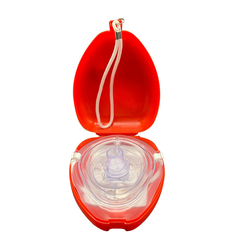 Professional First Aid CPR Breathing Pocket Mask Protect Rescuers Artificial Respiration Reuseable With One-way Valve Tools