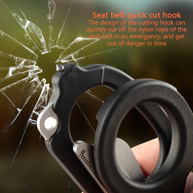 Trauma 6 In 1 Multifunction Medical Emergency Response Shears Foldable Scissors Pliers Outdoor Survival Tool Camping Equipment