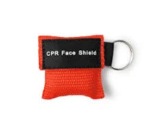 Keychain CPR Mask First Aid Emergency Face Shield Professional Outdoor Rescue Health Care Tools Resuscitator Mask