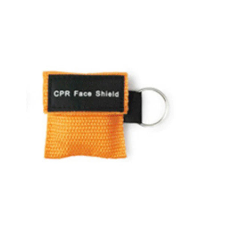 Keychain CPR Mask First Aid Emergency Face Shield Professional Outdoor Rescue Health Care Tools Resuscitator Mask